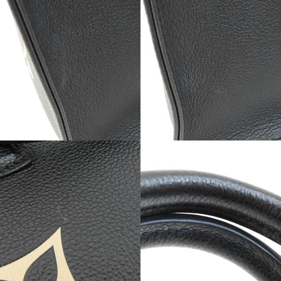 Louis Vuitton Onthego PM Black Beige Handbag Amplant Monogram - Picture 7 of 10